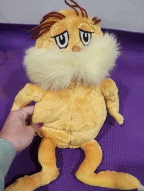 Kohl's Yellow Plush with Cream Accent Dr Seuss